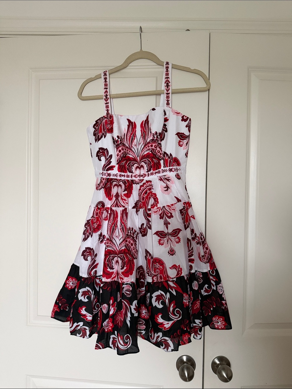 White House Black Market square neck dress